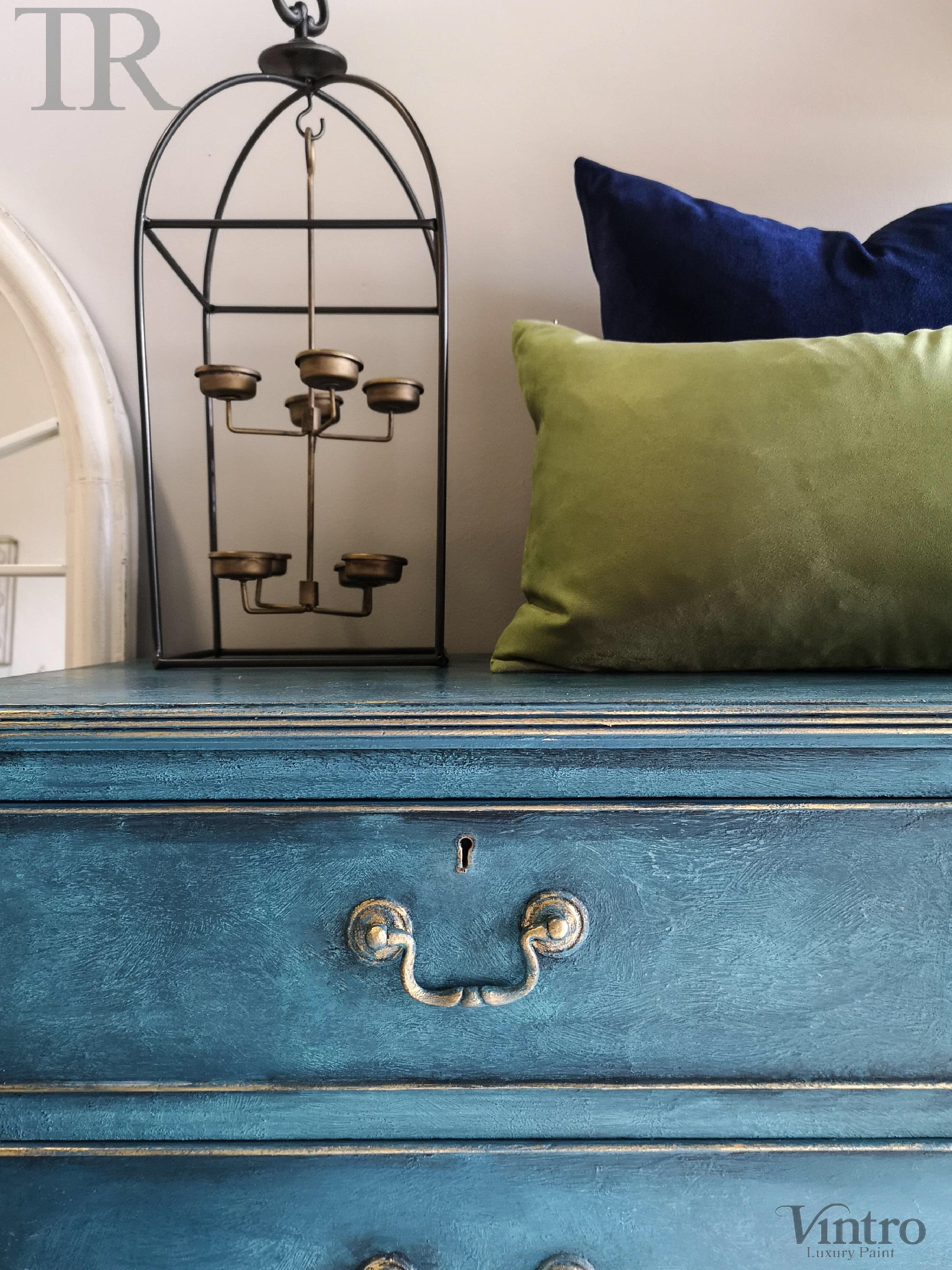 Not For Sale - Ellie: Coastal inspired blue set of drawers