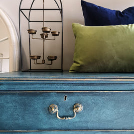 Not For Sale - Ellie: Coastal inspired blue set of drawers