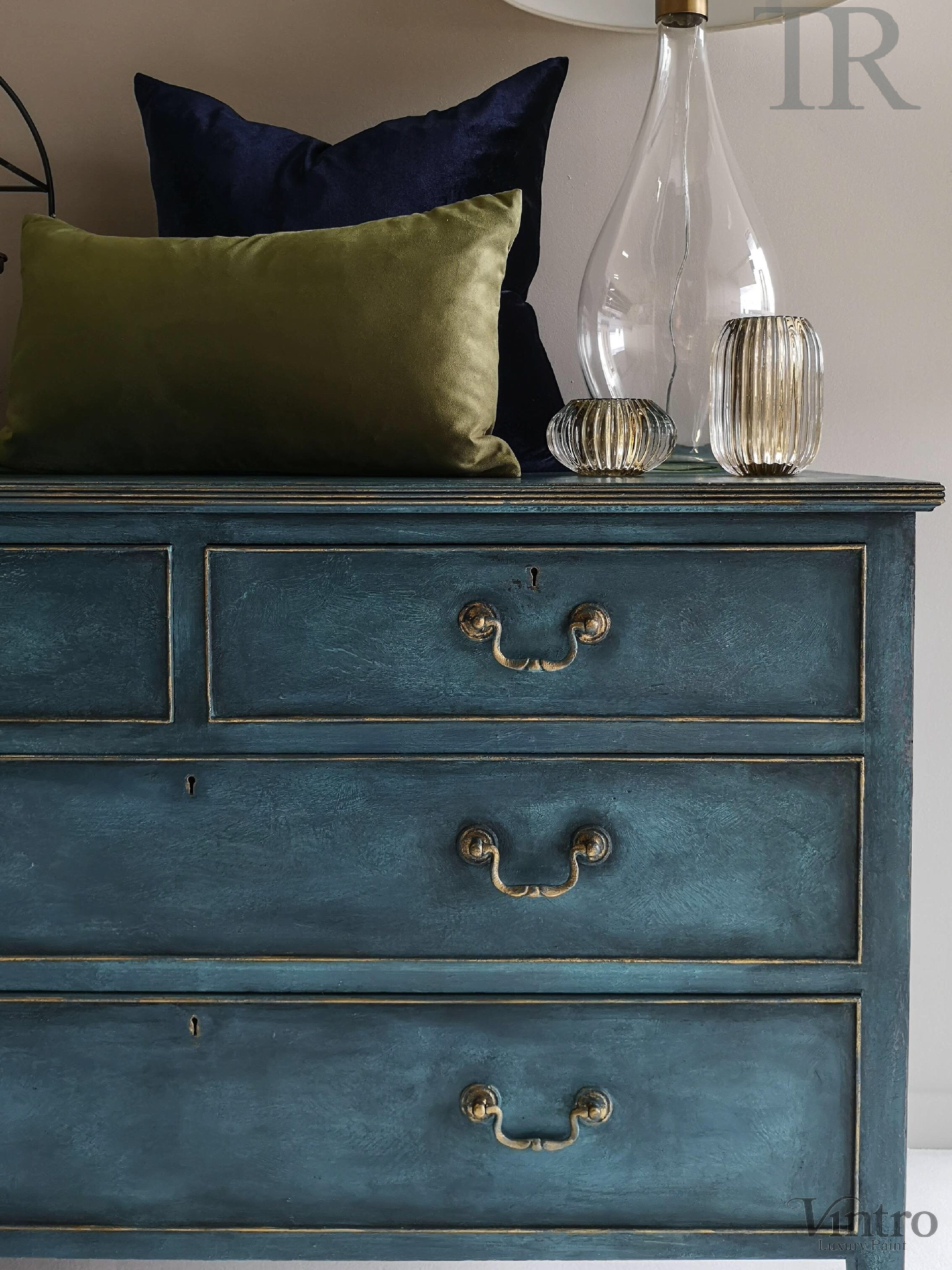 Not For Sale - Ellie: Coastal inspired blue set of drawers