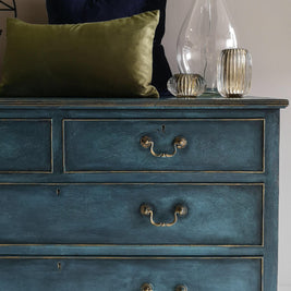 Not For Sale - Ellie: Coastal inspired blue set of drawers