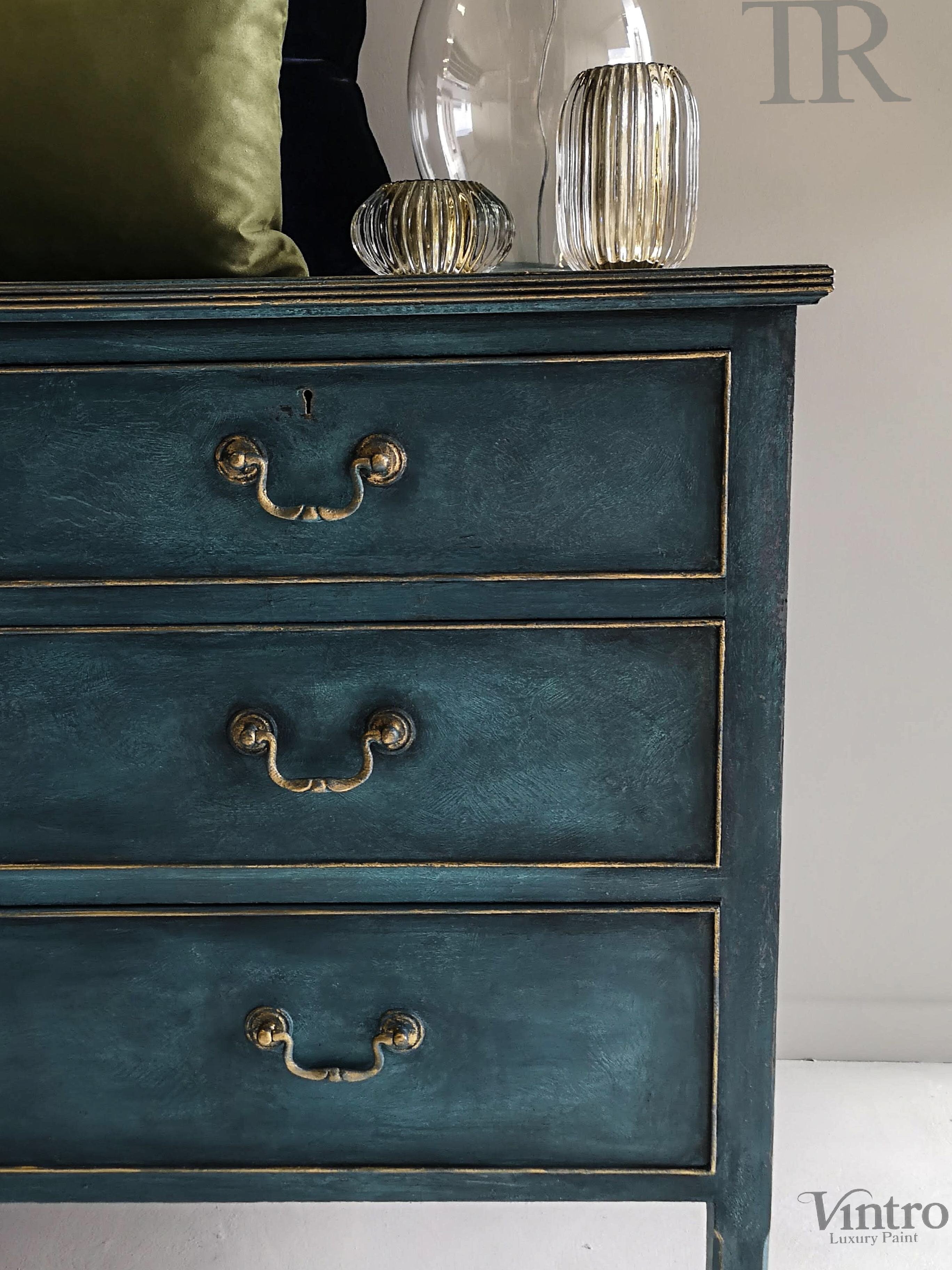 Not For Sale - Ellie: Coastal inspired blue set of drawers