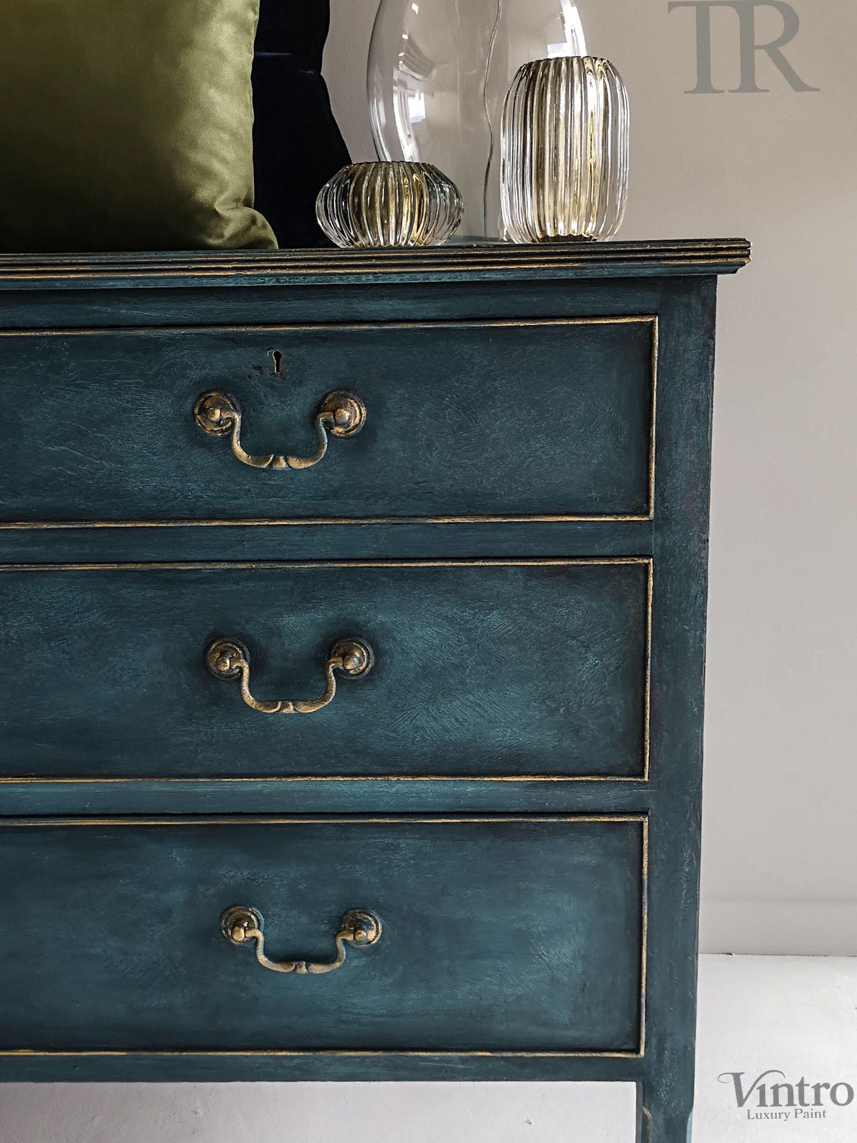 Not For Sale - Ellie: Coastal inspired blue set of drawers