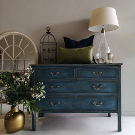Not For Sale - Ellie: Coastal inspired blue set of drawers