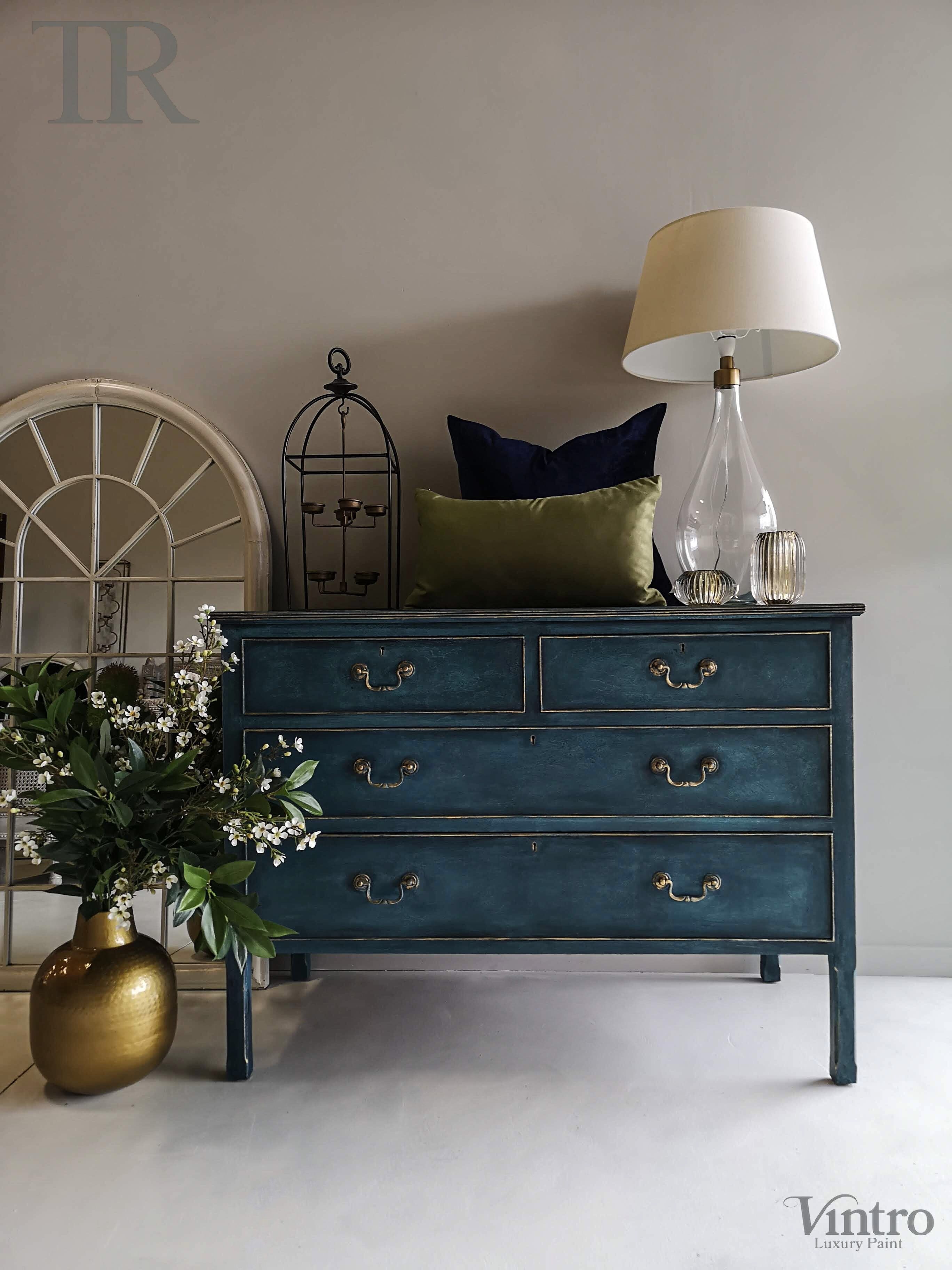 Not For Sale - Ellie: Coastal inspired blue set of drawers