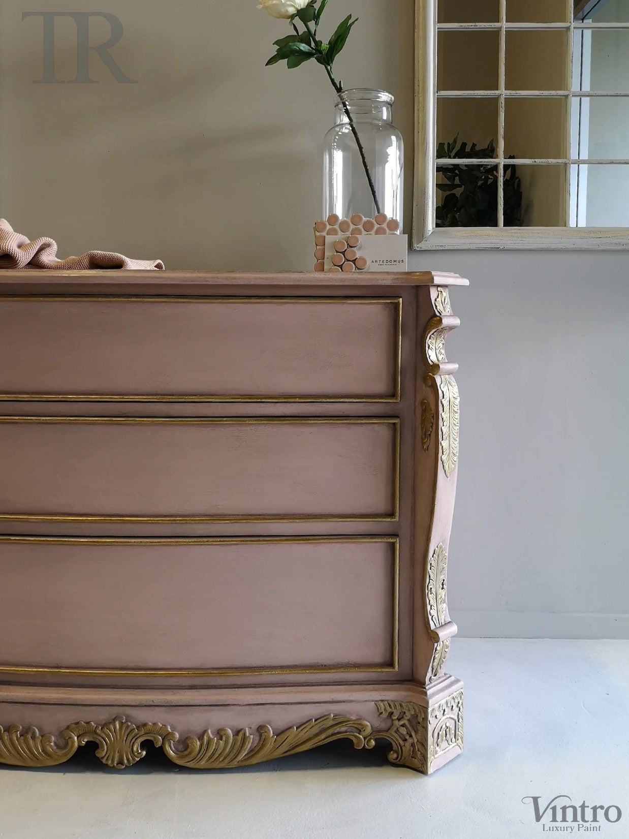 Not For Sale - Commissioned French Style Piece for Vanity