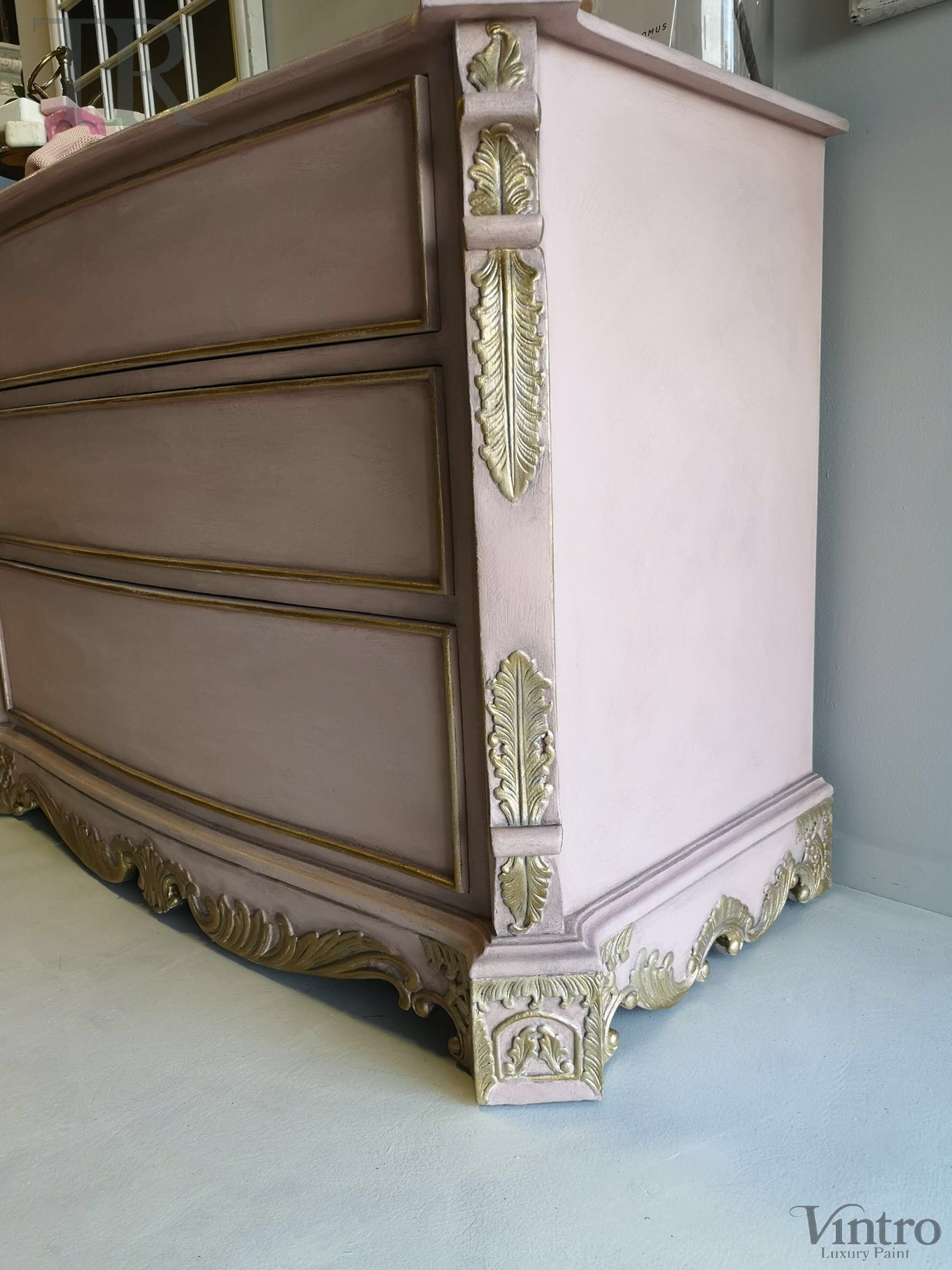 Not For Sale - Commissioned French Style Piece for Vanity