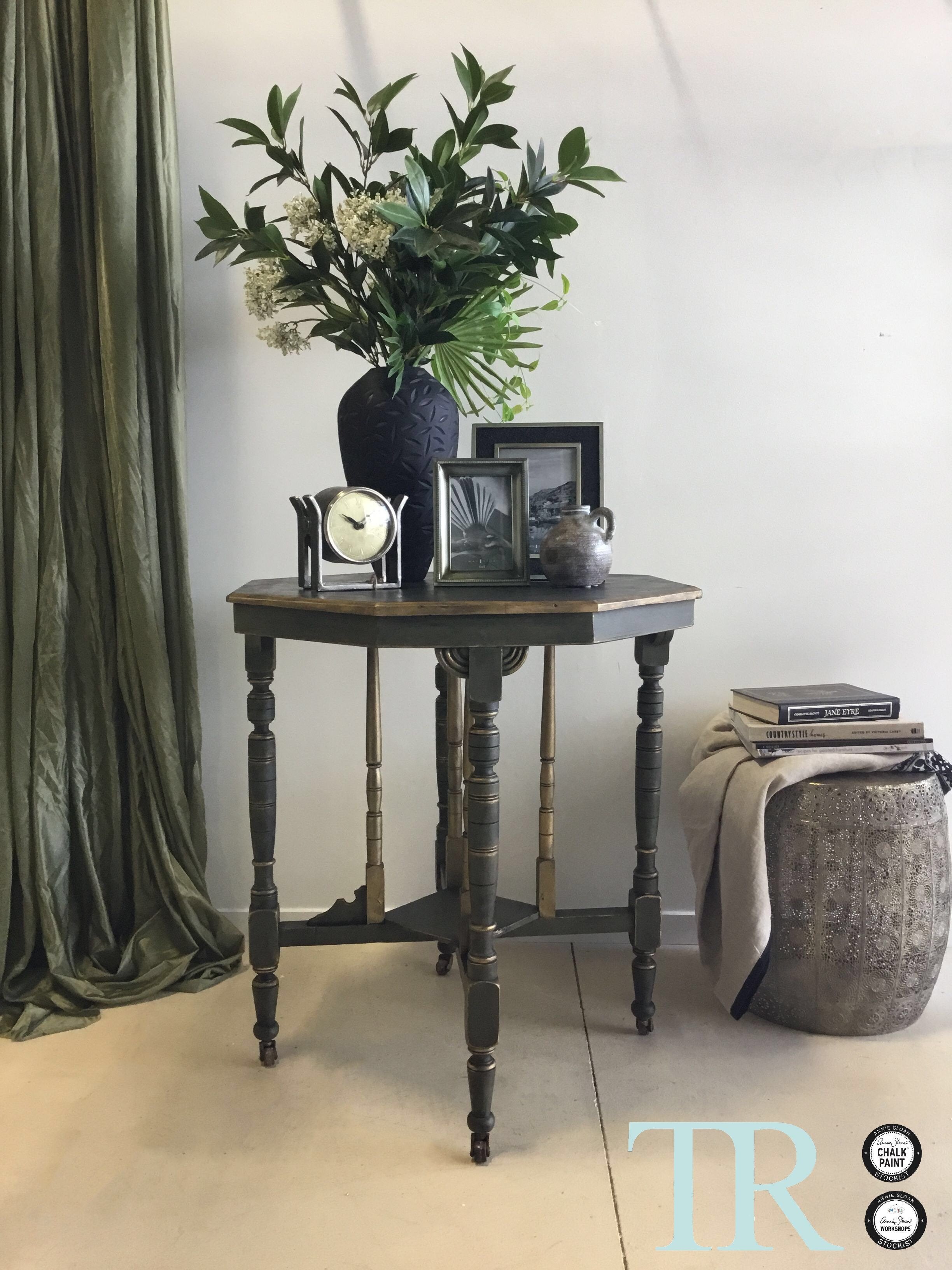 Not For Sale - Olive :Octagonal Top Side/ Entrance Table