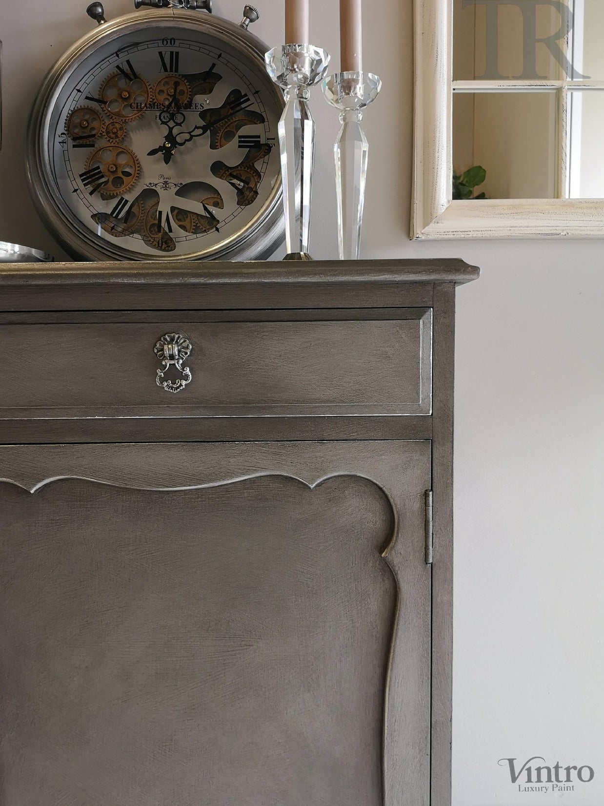 Not For Sale - Commissioned Sideboard and Mirror