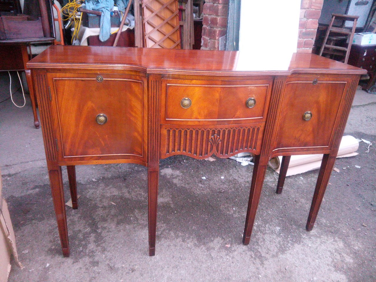 Not For Sale - Commissioned Sideboard and Mirror