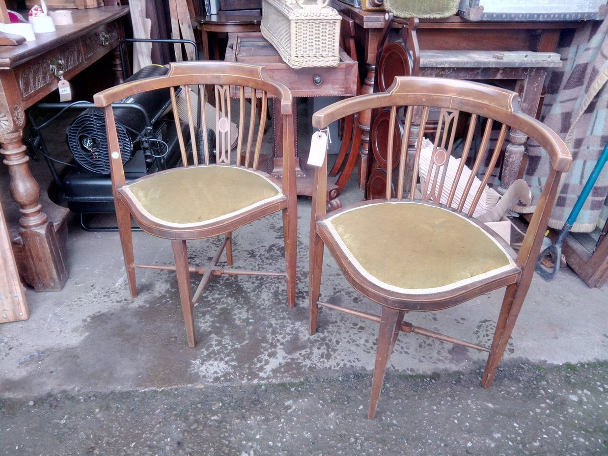 Not For Sale - Commissioned Edwardian Chairs