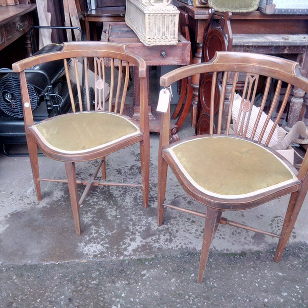 Not For Sale - Commissioned Edwardian Chairs