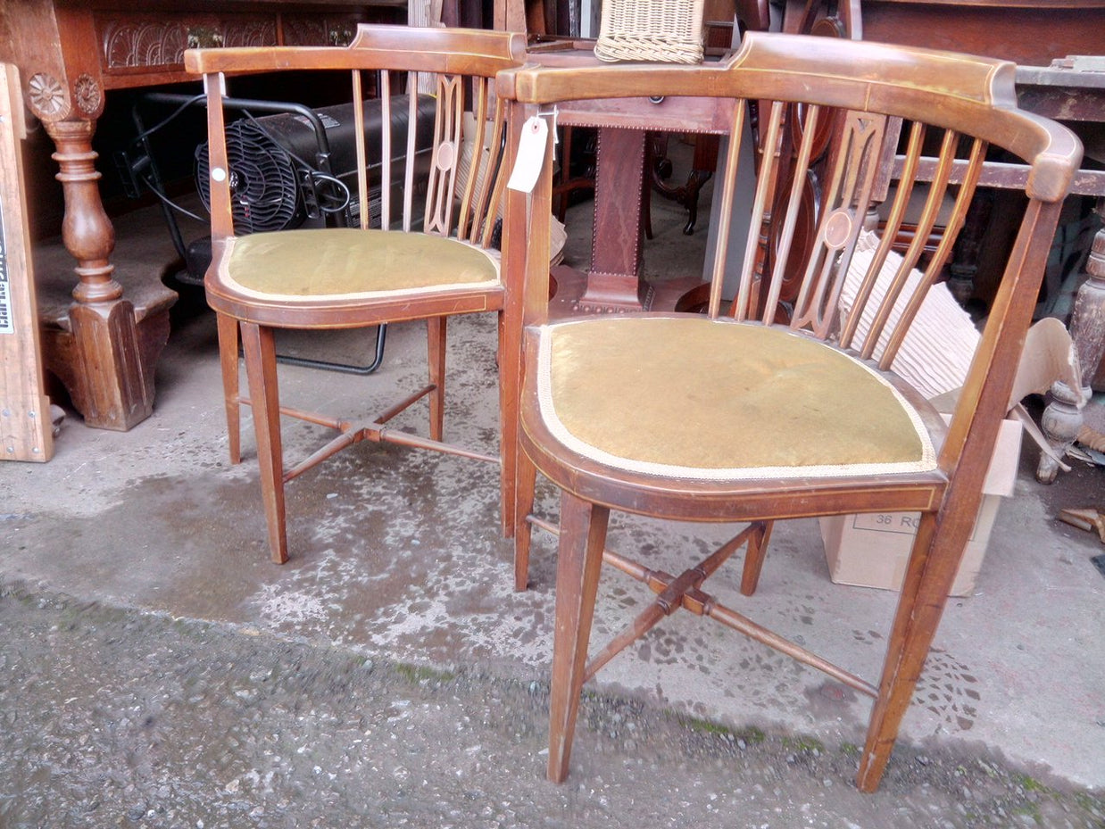 Not For Sale - Commissioned Edwardian Chairs