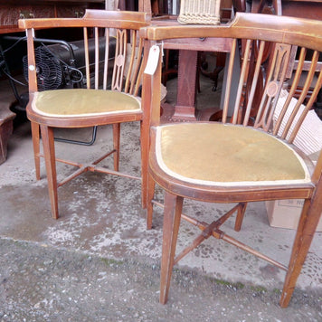 Not For Sale - Commissioned Edwardian Chairs