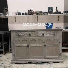 Not For Sale - Commissioned Sideboard in White and Gold