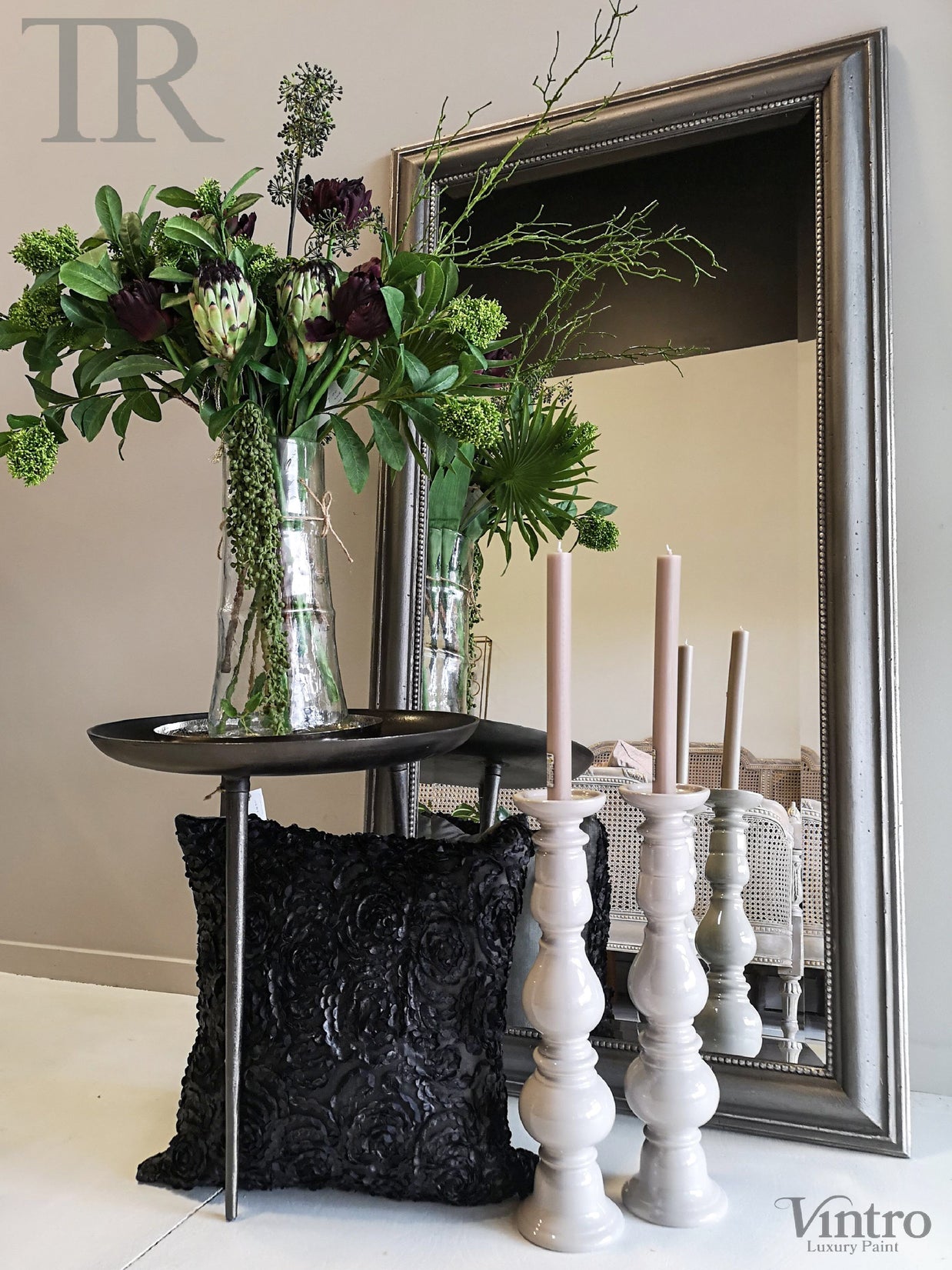 Not For Sale - Commissioned Sideboard and Mirror