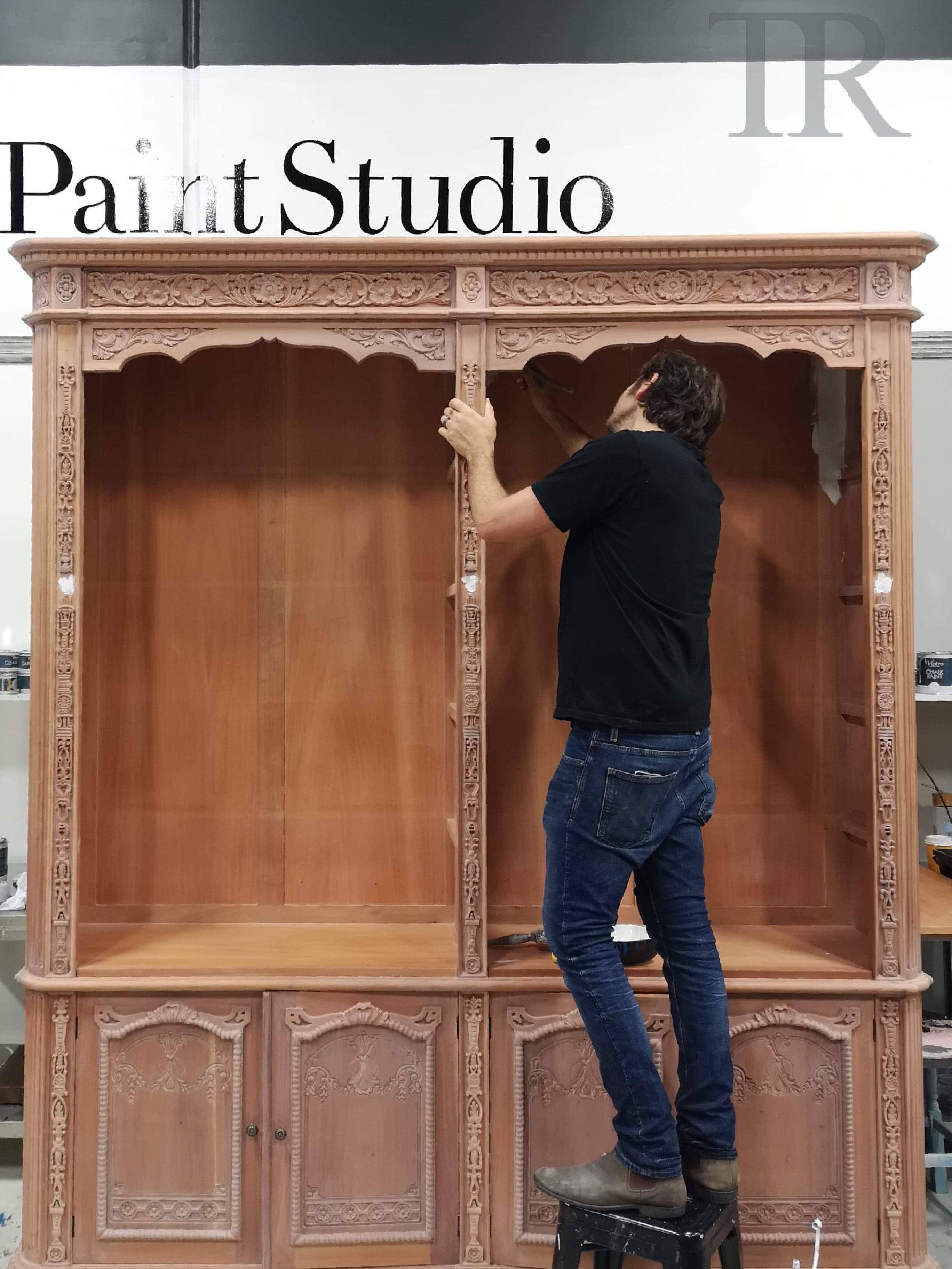 Not For Sale - Commissioned Bookcase in Yorkshire Stone