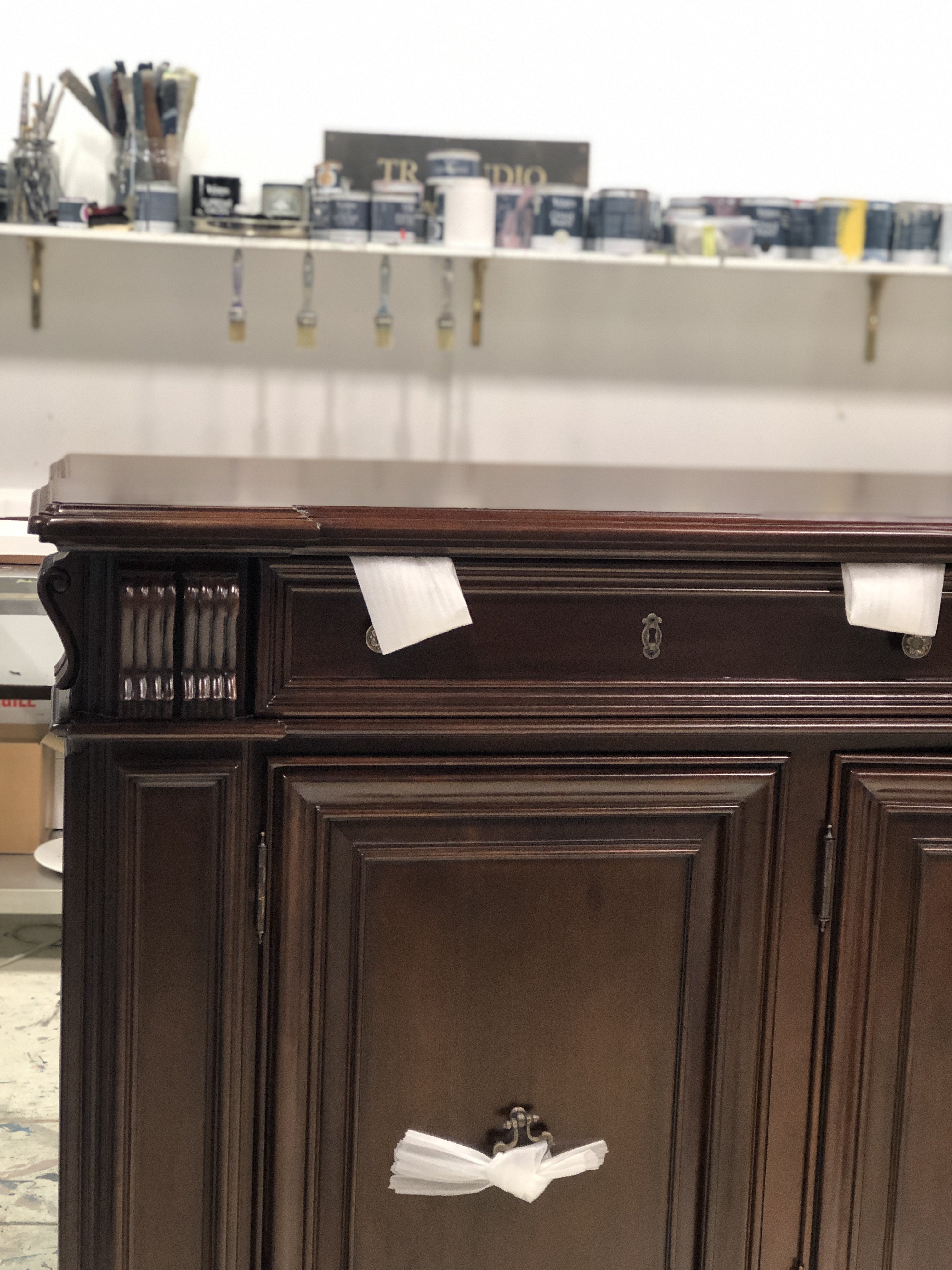Not For Sale - Commissioned Sideboard in Dark Vintro Navy Blue