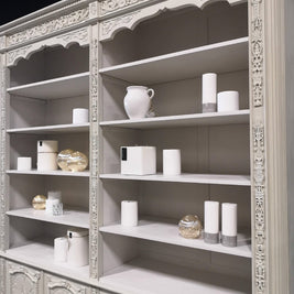 Not For Sale - Commissioned Bookcase in Yorkshire Stone
