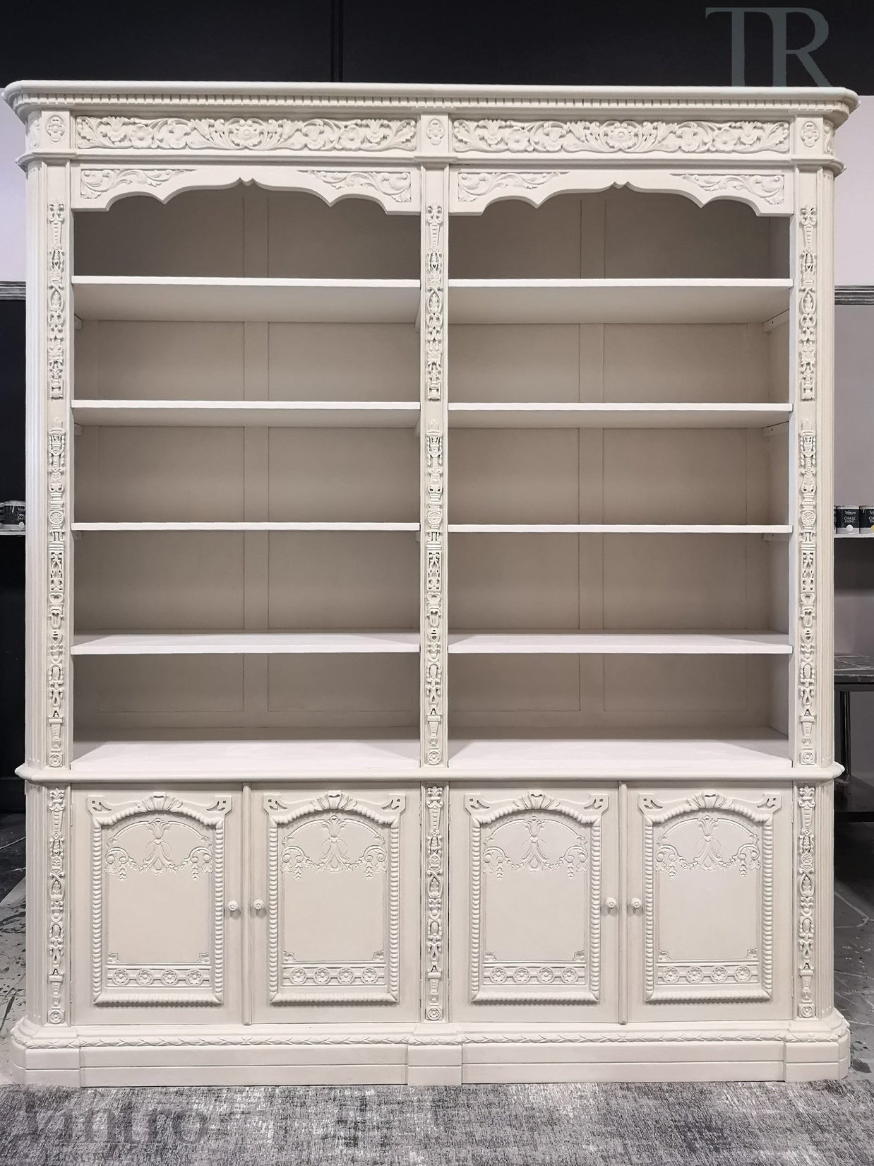 Not For Sale - Commissioned Bookcase in Yorkshire Stone