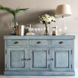 Not For Sale - Commissioned Sideboard in Vintro Pale Blues