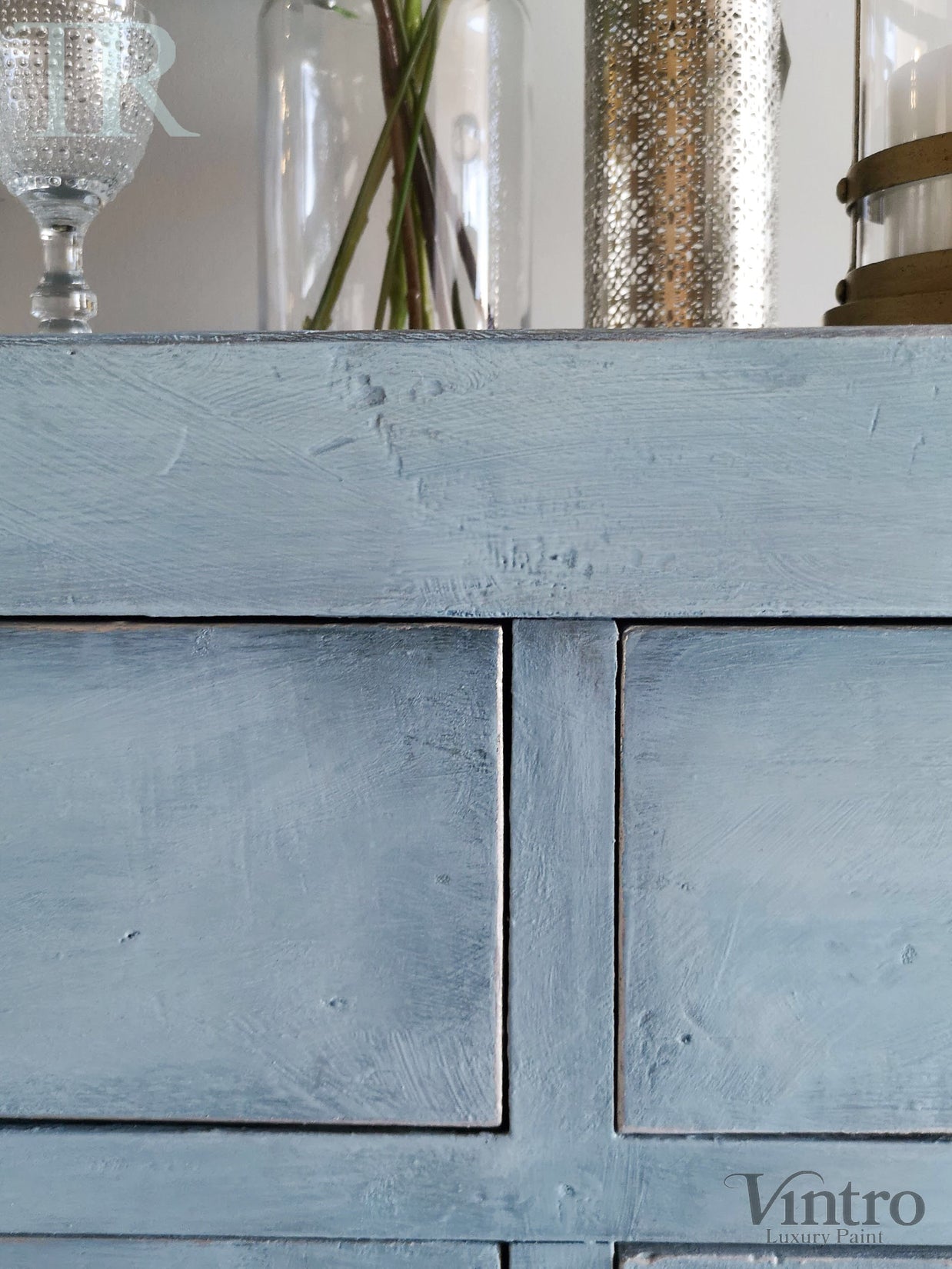 Not For Sale - Commissioned Sideboard in Vintro Pale Blues