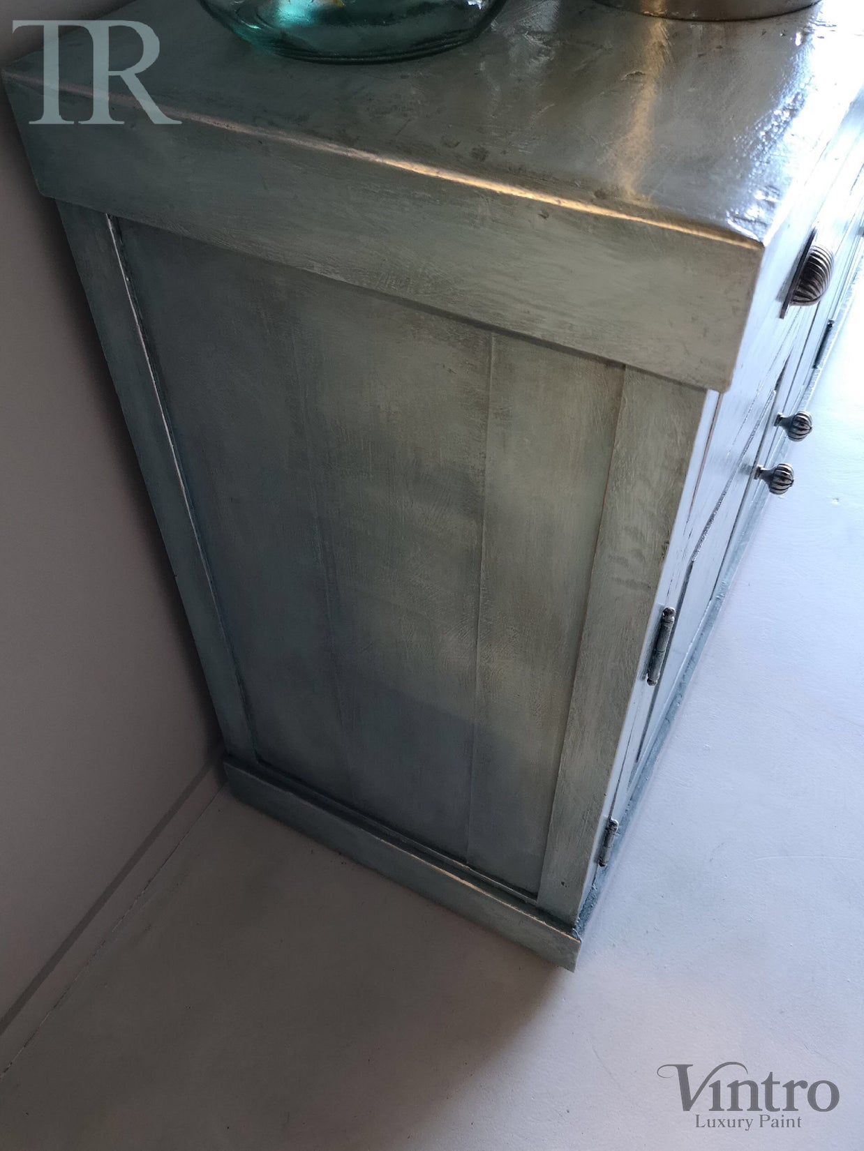 Not For Sale - Commissioned Sideboard in Vintro Pale Blues