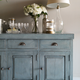 Not For Sale - Commissioned Sideboard in Vintro Pale Blues