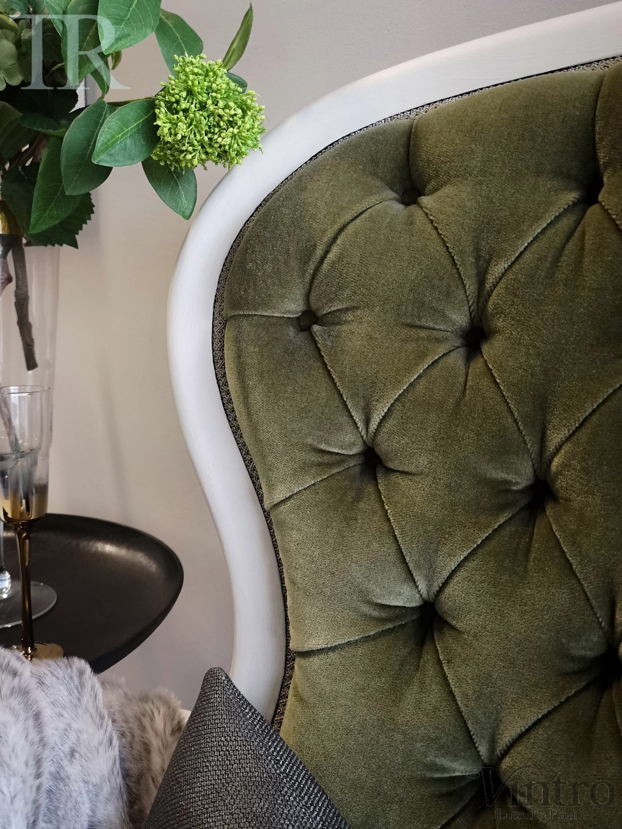 Not For Sale - Commissioned Slipper Chair in Yorkshire Stone