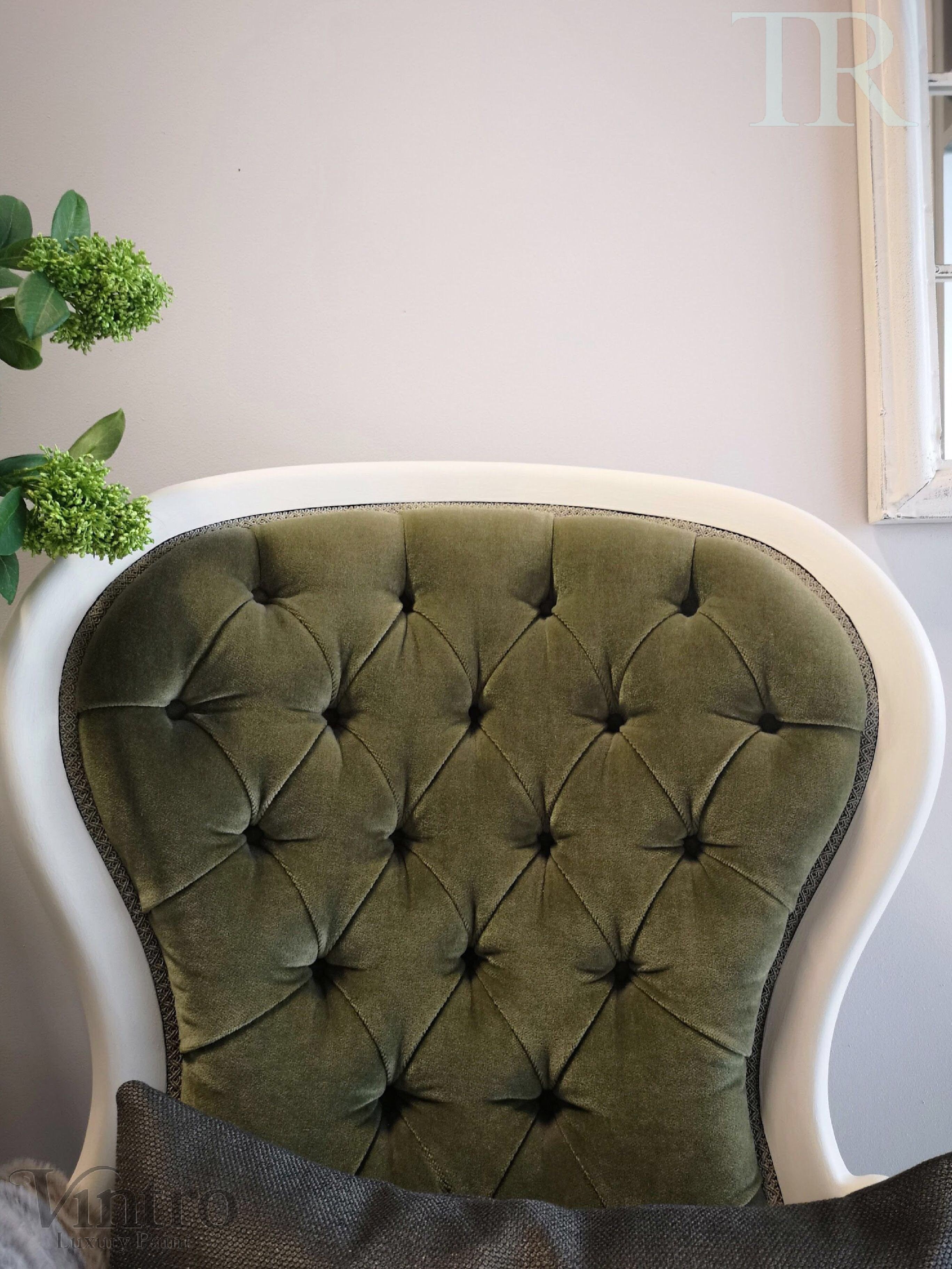 Not For Sale - Commissioned Slipper Chair in Yorkshire Stone