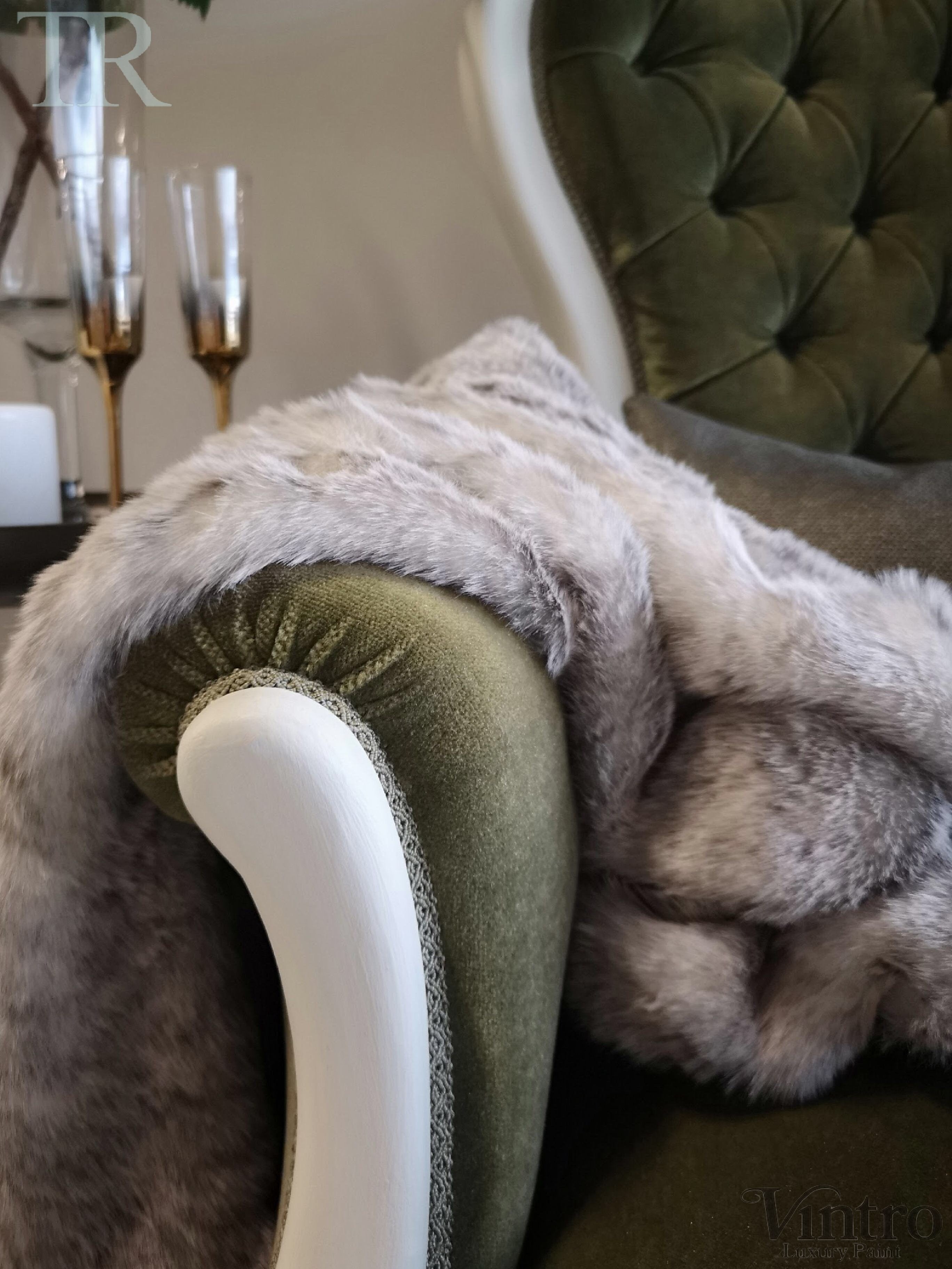 Not For Sale - Commissioned Slipper Chair in Yorkshire Stone