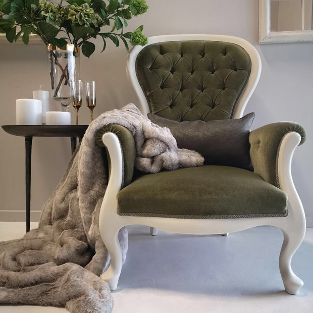 Not For Sale - Commissioned Slipper Chair in Yorkshire Stone