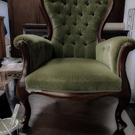 Not For Sale - Commissioned Slipper Chair in Yorkshire Stone