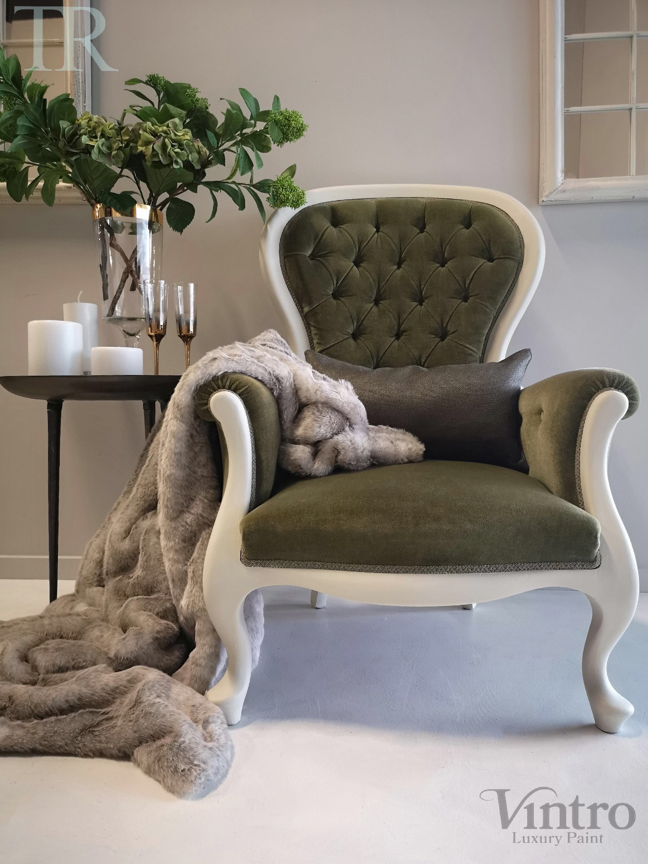 Not For Sale - Commissioned Slipper Chair in Yorkshire Stone