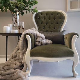 Not For Sale - Commissioned Slipper Chair in Yorkshire Stone