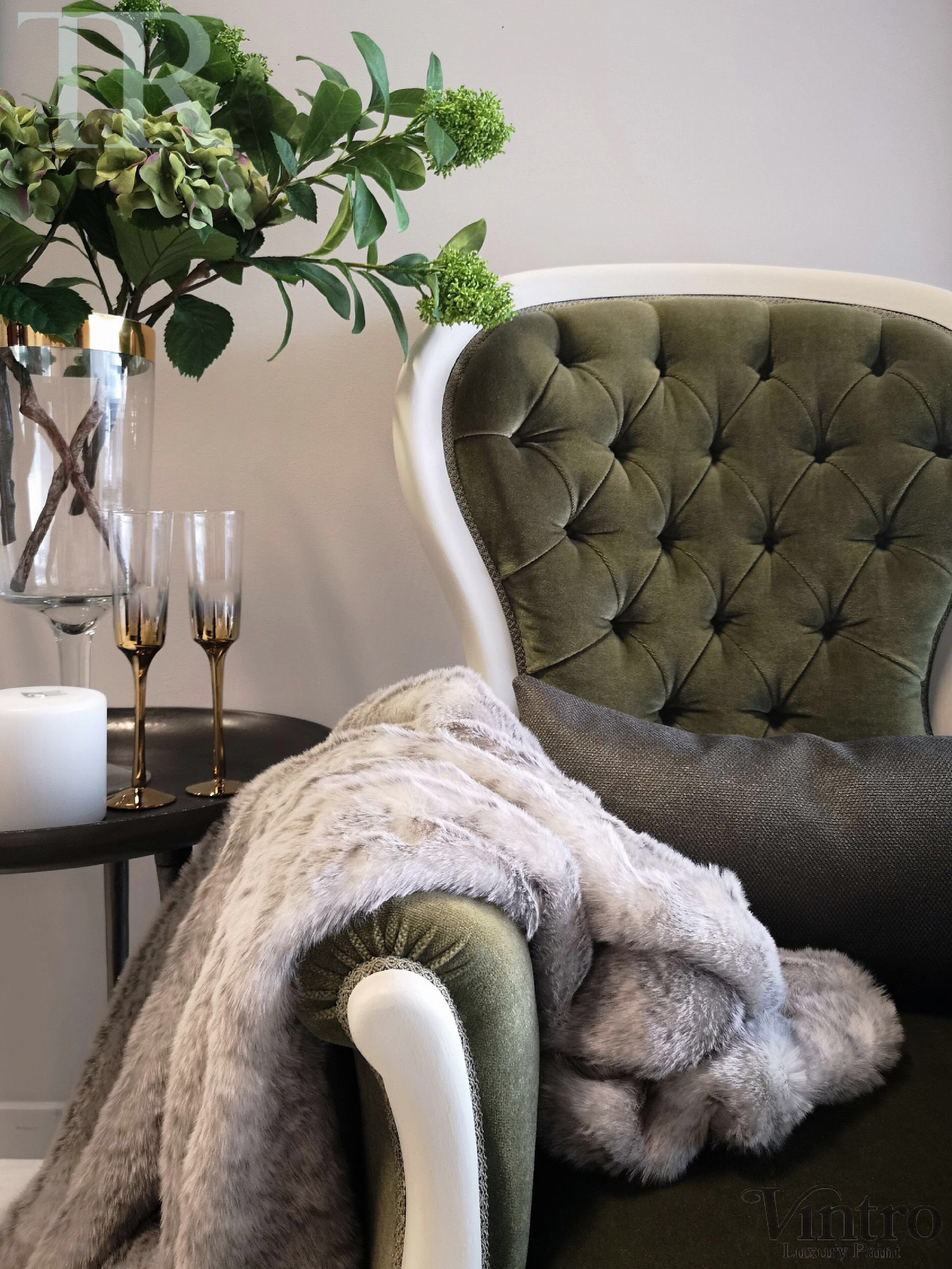 Not For Sale - Commissioned Slipper Chair in Yorkshire Stone