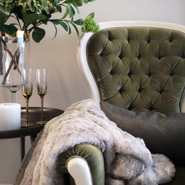 Not For Sale - Commissioned Slipper Chair in Yorkshire Stone