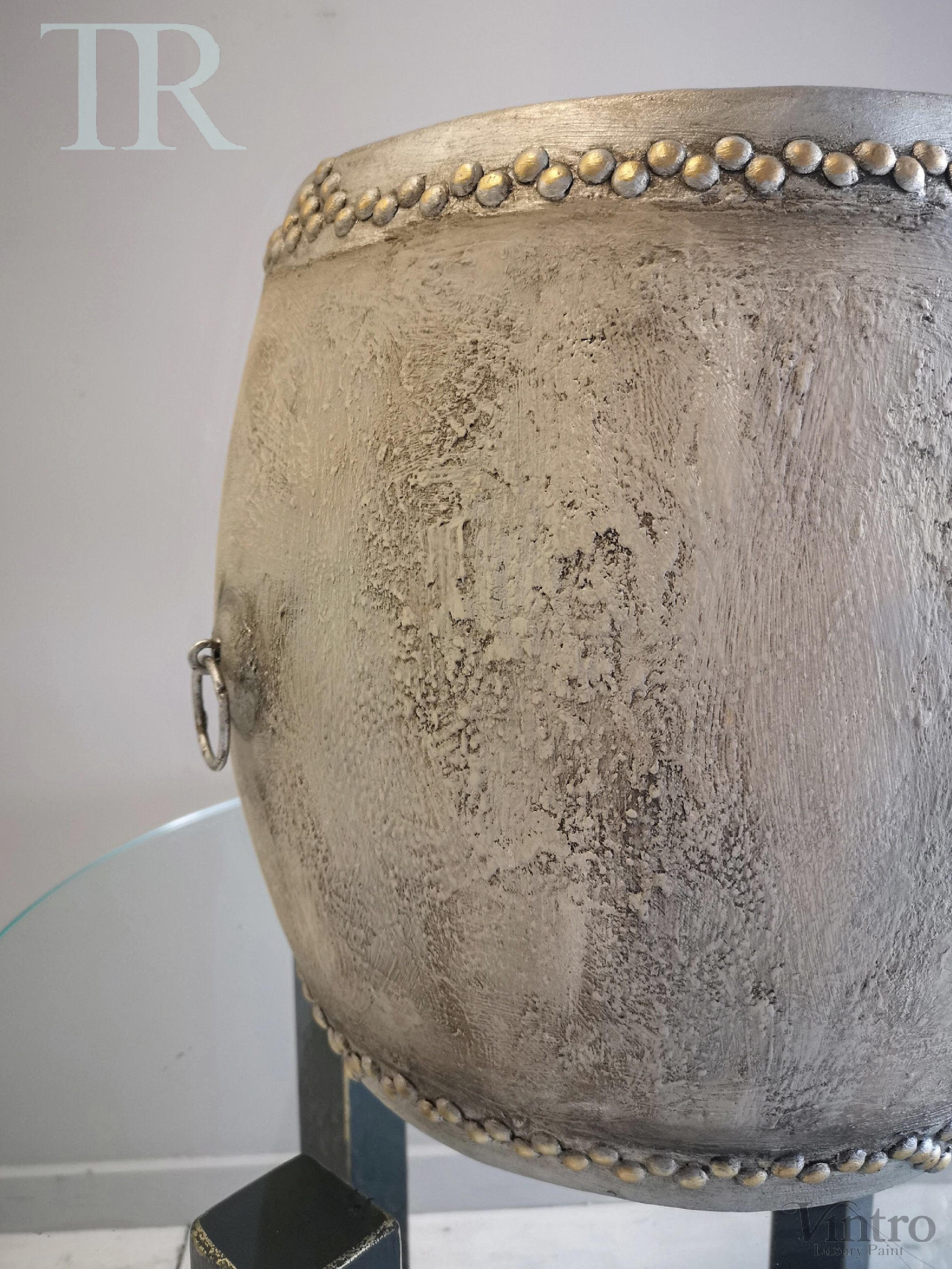Not For Sale - Commissioned Table and Drum
