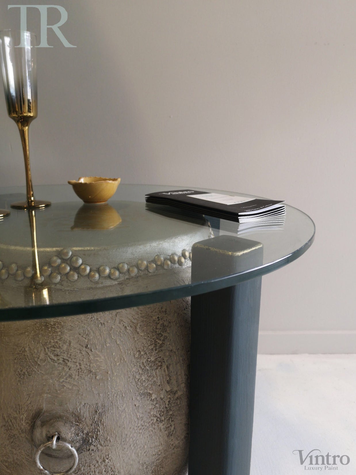 Not For Sale - Commissioned Table and Drum