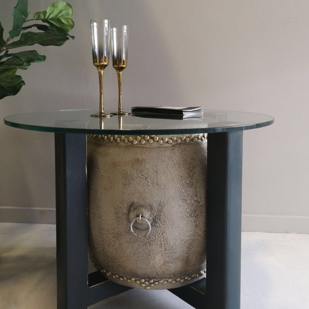 Not For Sale - Commissioned Table and Drum