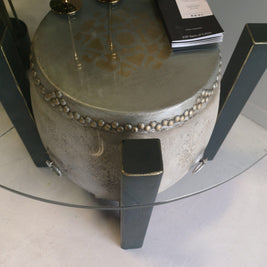 Not For Sale - Commissioned Table and Drum