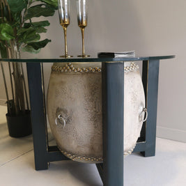 Not For Sale - Commissioned Table and Drum