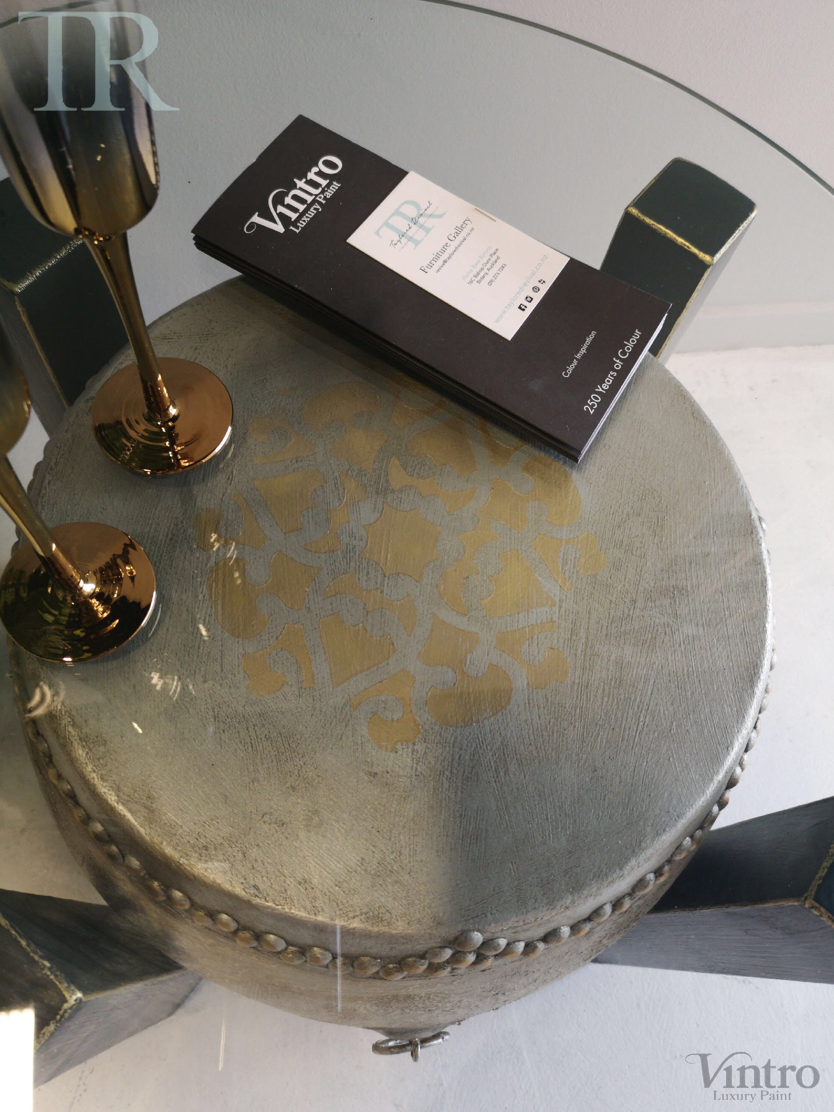 Not For Sale - Commissioned Table and Drum