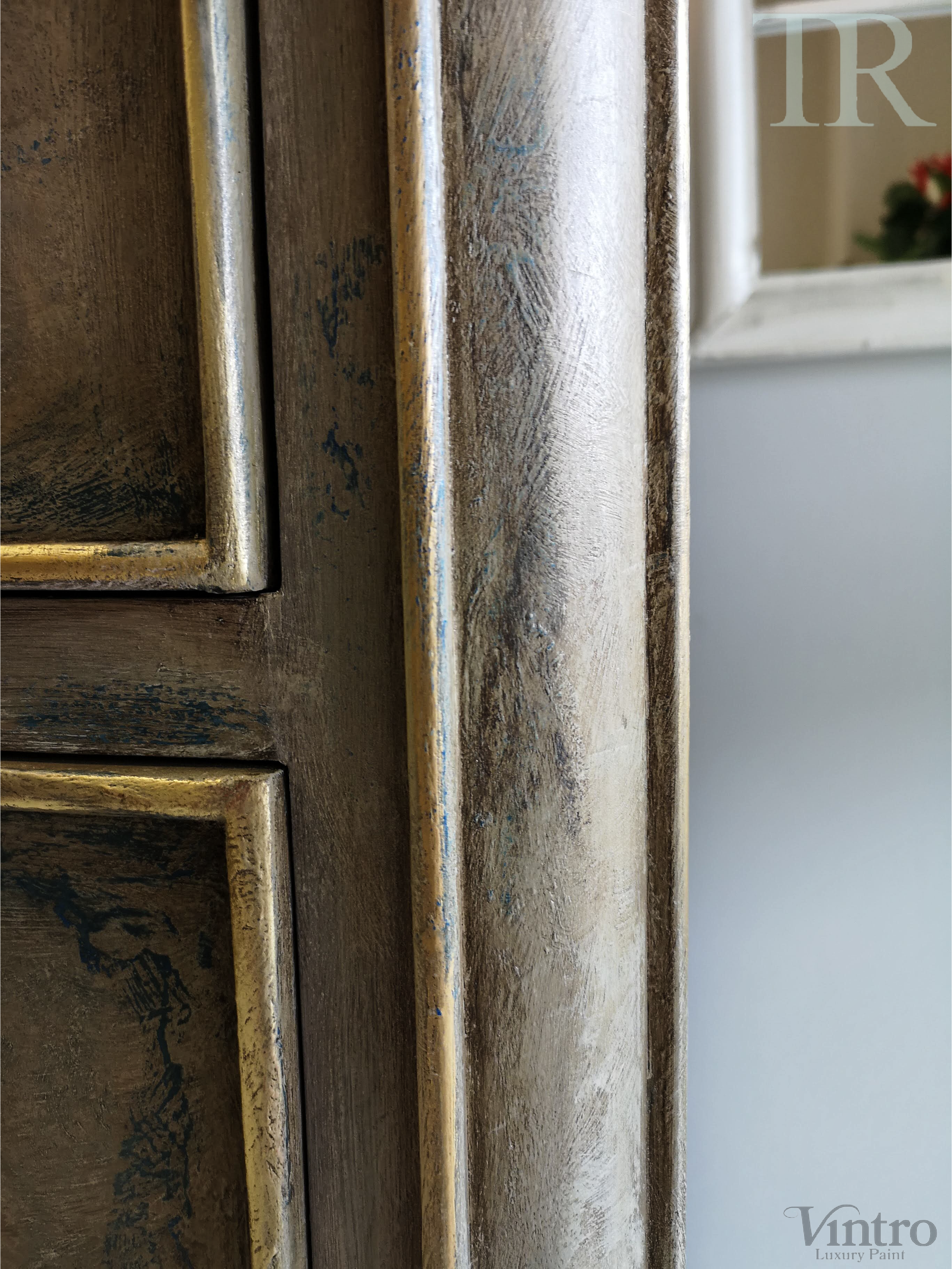 Not For Sale - Meela: Curved breakfront french inspired rustic set of drawers