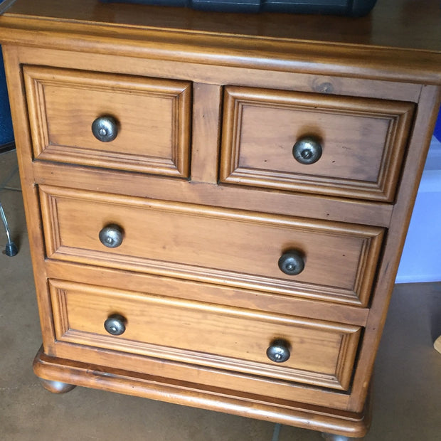 Not For Sale - Commissioned Bedroom suite in French Linen Louis Blue blend