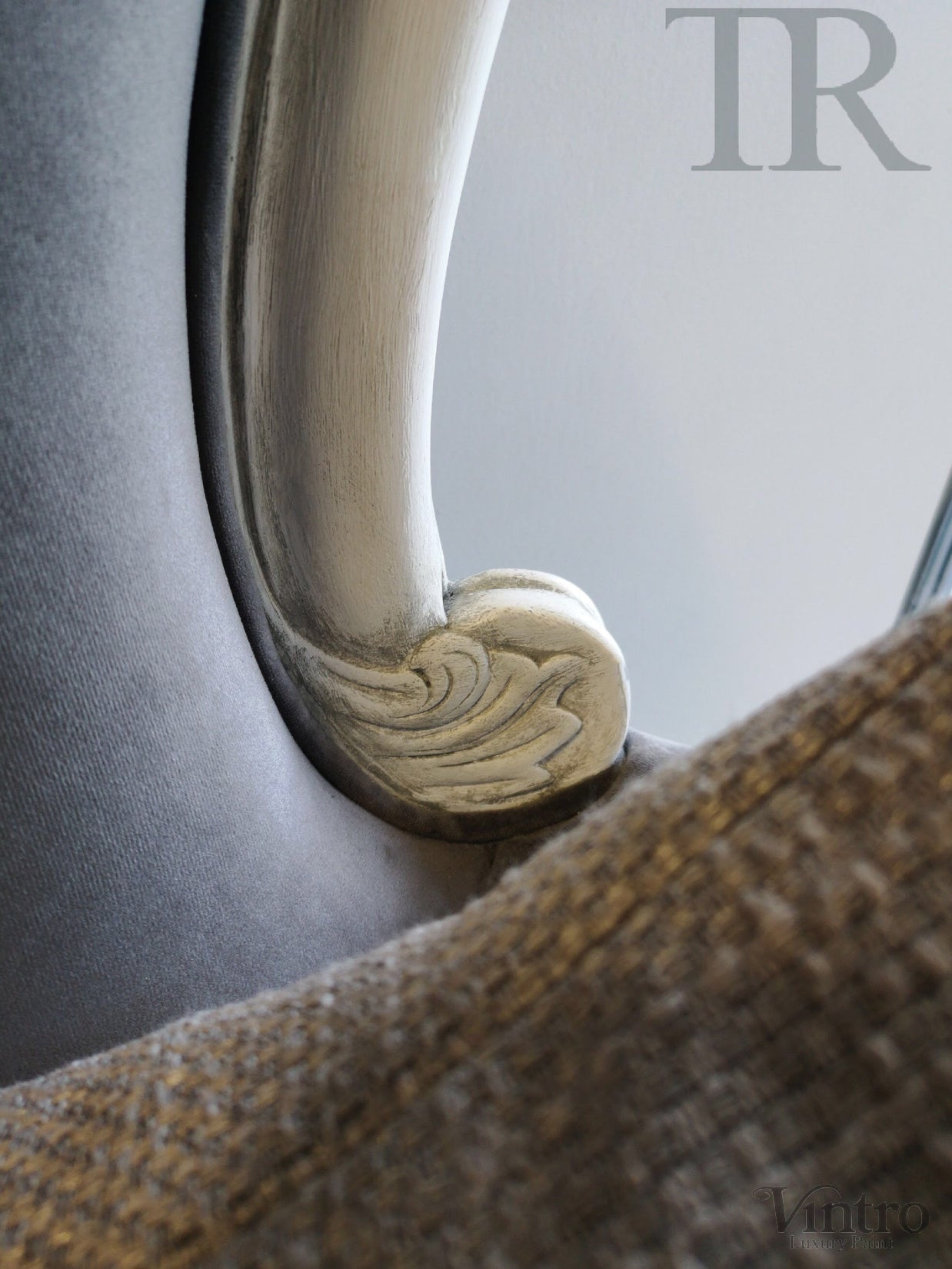 Not For Sale - Megan: Grey Velvet Seater .