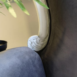 Not For Sale - Megan: Grey Velvet Seater .