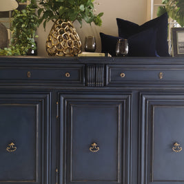 Not For Sale - Commissioned Sideboard in Dark Vintro Navy Blue