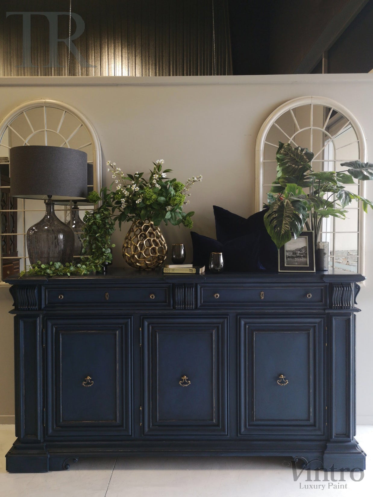Not For Sale - Commissioned Sideboard in Dark Vintro Navy Blue