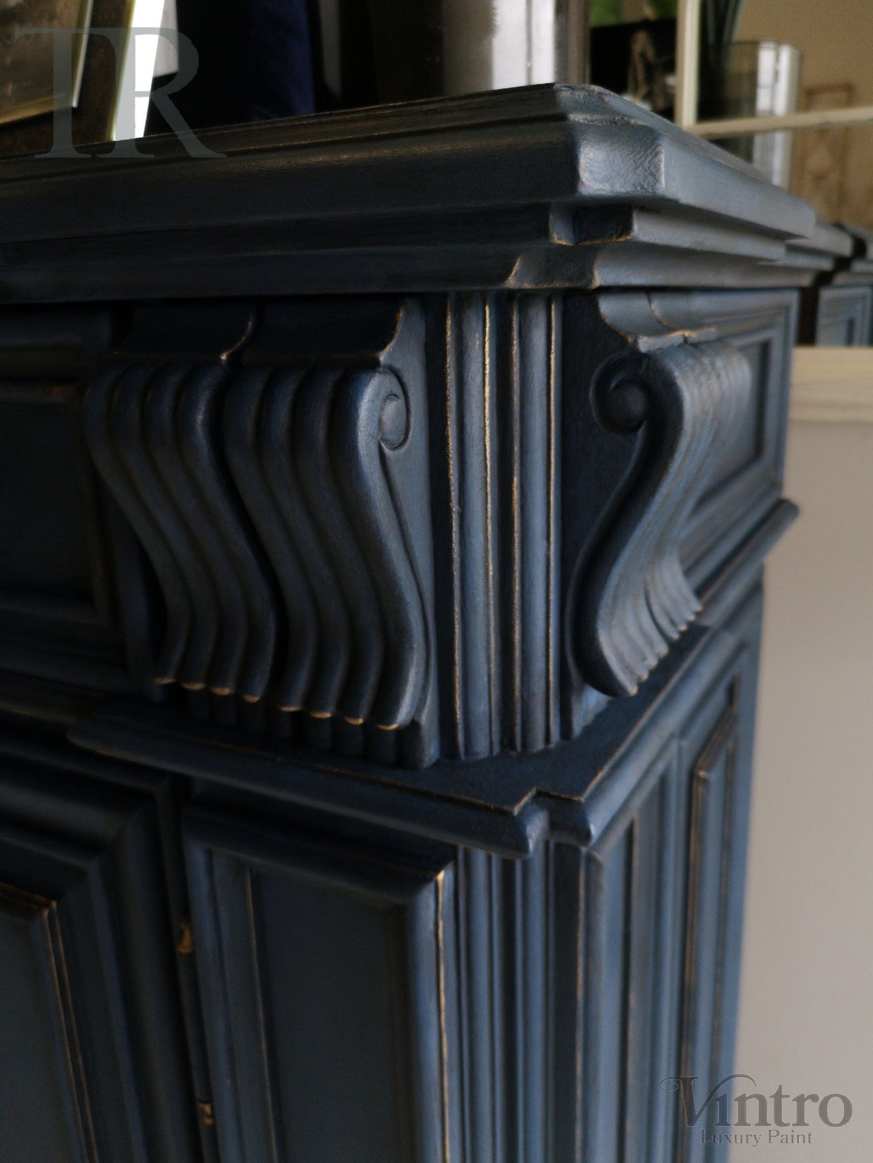 Not For Sale - Commissioned Sideboard in Dark Vintro Navy Blue