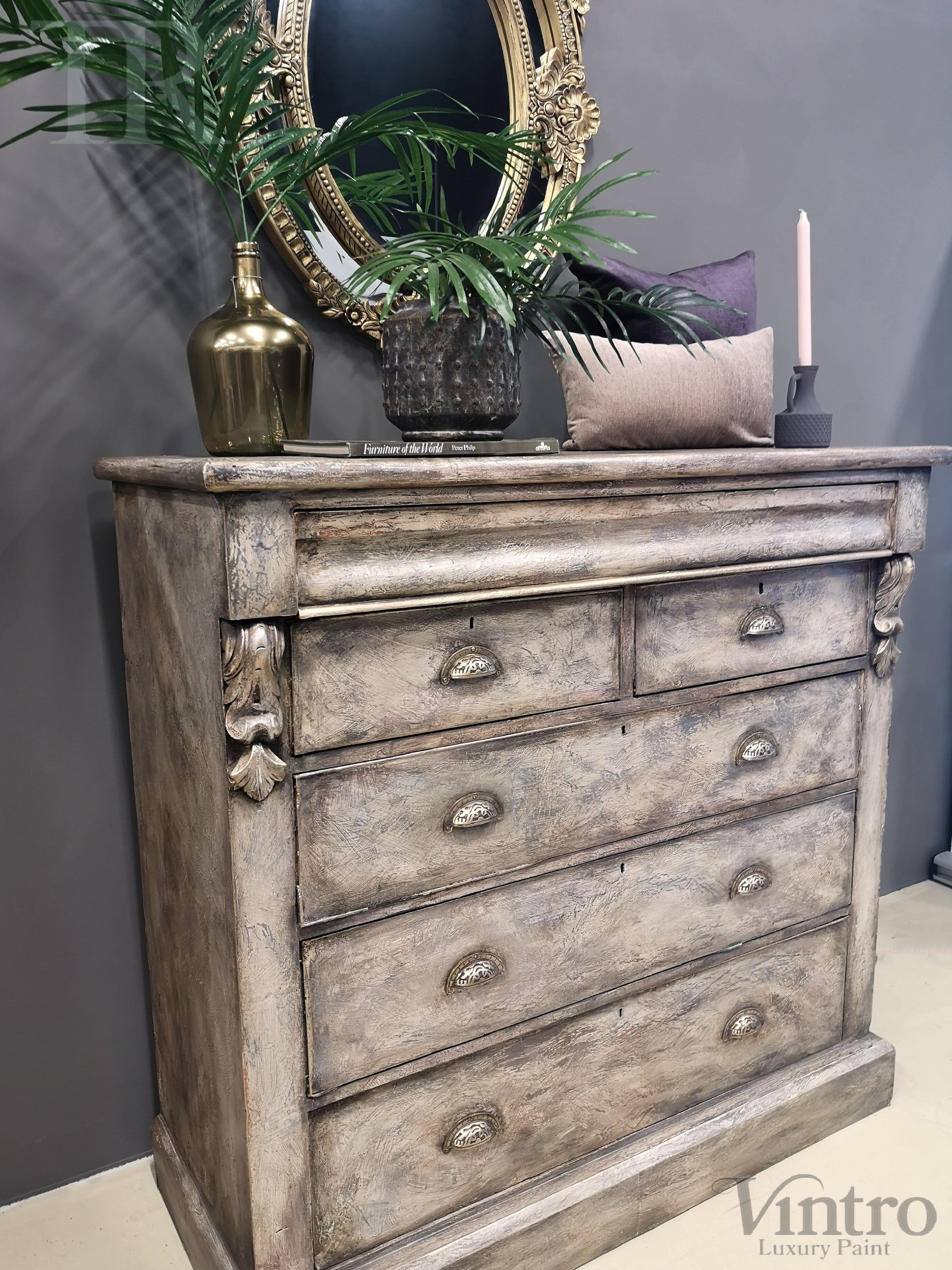 Not For Sale - Courtney : Victorian Set of drawers